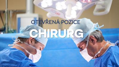 Otevřená pozice: Chirurg