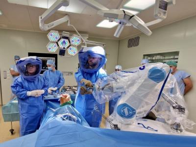 The first robotic surgery in the Czech Republic
