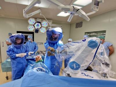 The first robotic surgery in the Czech Republic