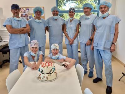 200! Klinika Dr. Pírka oslavila dvou stou operaci s robotickým asistentem