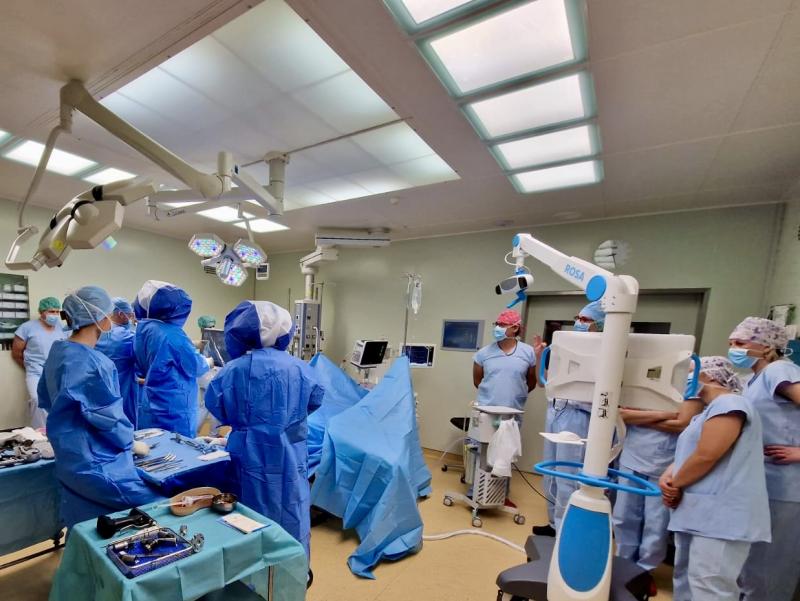 The first robotic surgery in the Czech Republic