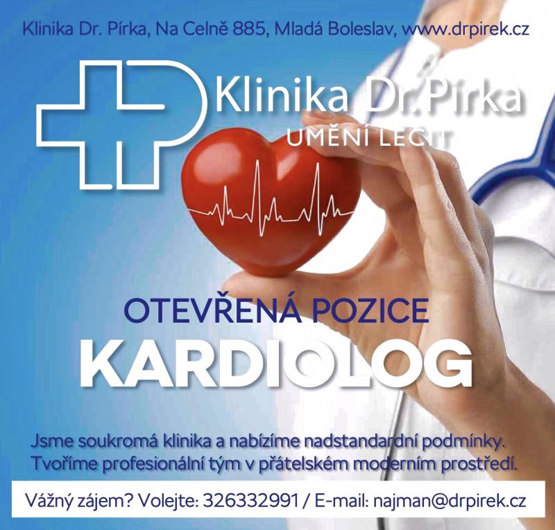 OTEVŘENÁ POZICE: AMBULANTNÍ KARDIOLOG